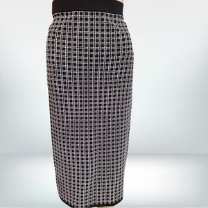 Michael Kors Couture Knit Midi Skirt New med